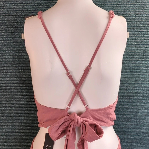 Lulu's Cut Out Jumpsuit In Dusty Pink - Picture 9 of 13